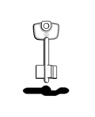 5C8 CHIAVE SICUREZZA DOPPIA MAPPA