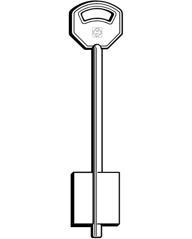 5FEB3 CHIAVE SICUREZZA DOPPIA MAPPA GRANDE