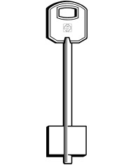 5FEB7 CHIAVE SICUREZZA DOPPIA MAPPA GRANDE