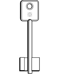 5ID3 CHIAVE SICUREZZA DOPPIA MAPPA GRANDE
