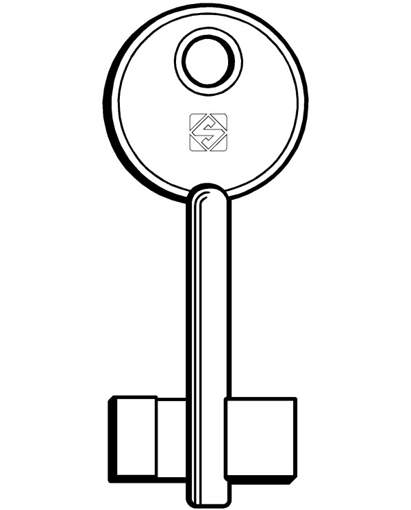 5ID5 CHIAVE SICUREZZA DOPPIA MAPPA GRANDE