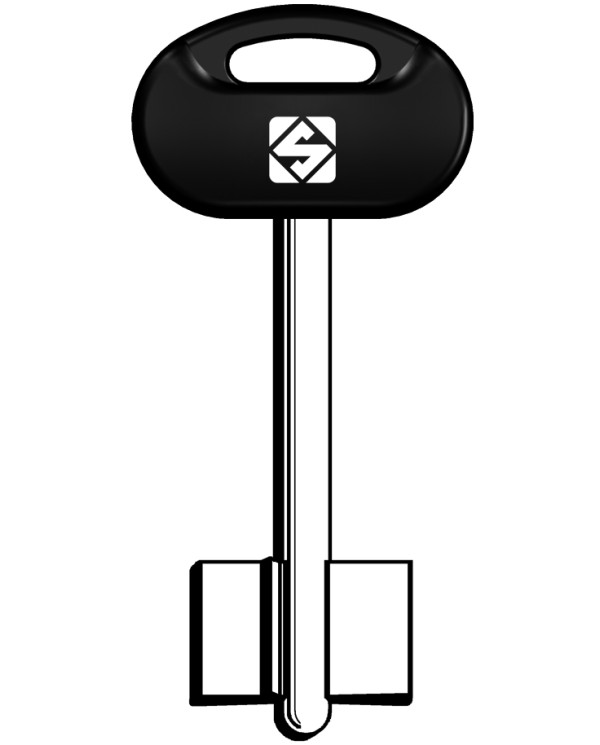 5MT3BP CHIAVE SICUREZZA TESTA PLASTICA