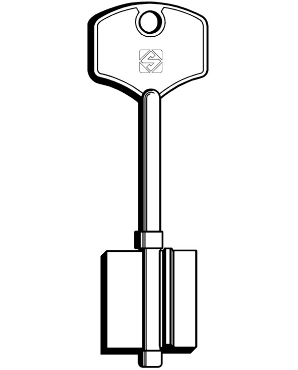 5PT2 CHIAVE SICUREZZA DOPPIA MAPPA