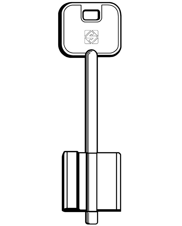 5R3 CHIAVE SICUREZZA DOPPIA MAPPA GRANDE