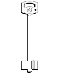 5SAB4 CHIAVE SICUREZZA DOPPIA MAPPA GRANDE
