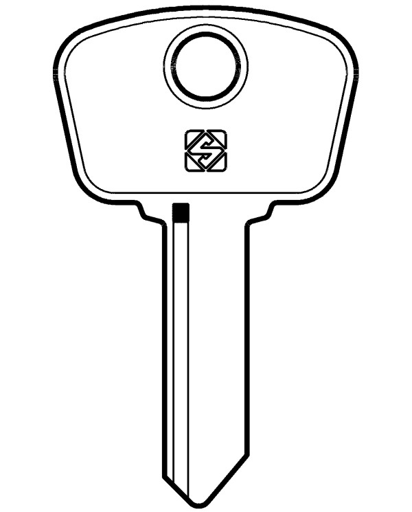 AF5A CHIAVE AUTO TESTA FERRO