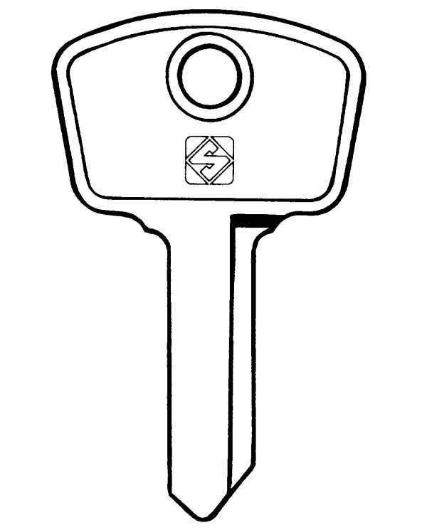 AF5D CHIAVE AUTO TESTA FERRO