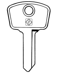 AF5D CHIAVE AUTO TESTA FERRO