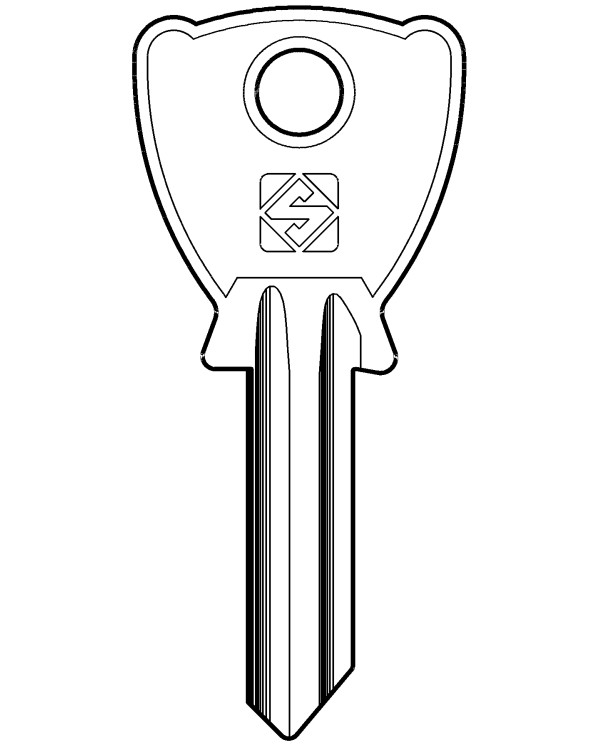 BE203 CHIAVE CILINDRO