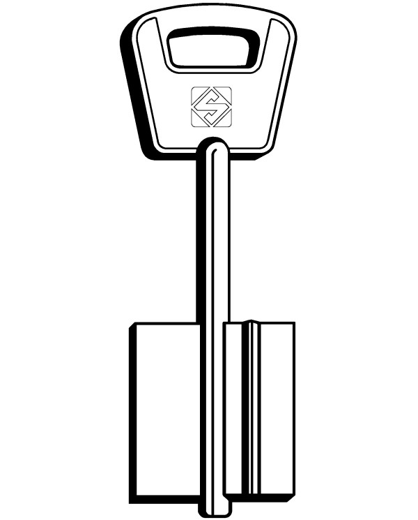 BEAC CHIAVE SICUREZZA DOPPIA MAPPA GRANDE