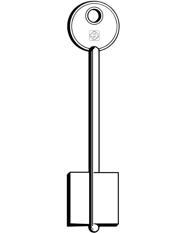 CL CHIAVE SICUREZZA DOPPIA MAPPA