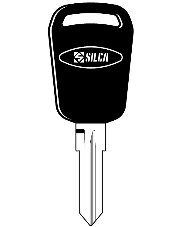 FO10P CHIAVE AUTO TESTA PLASTICA