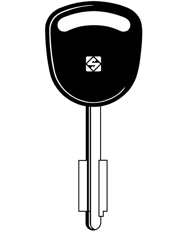 FO20P CHIAVE AUTO TESTA PLASTICA