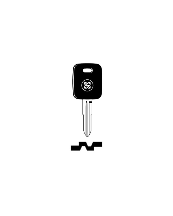 GM15TE CHIAVE AUTO TRASPONDER