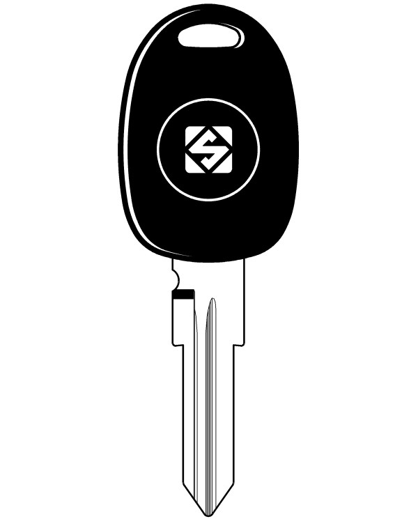 GT15RCP CHIAVE AUTO TESTA PLASTICA