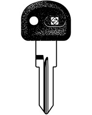 GT5BP CHIAVE AUTO TESTA PLASTICA