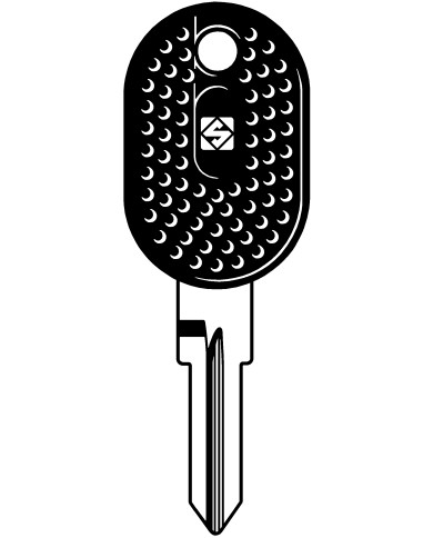 GT5FP CHIAVE AUTO TESTA PLASTICA