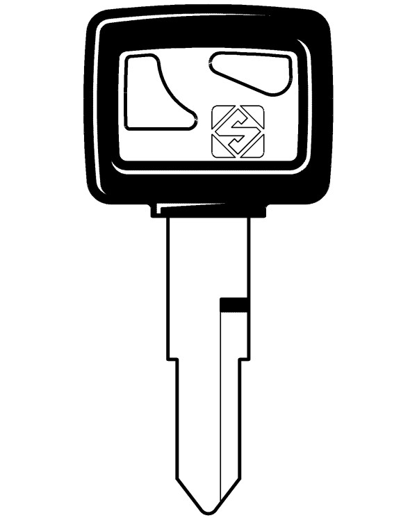 HON39P CHIAVI AUTO TESTA PLASTICA