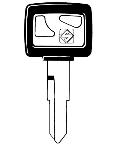 HON39RP CHIAVE AUTO TESTA PLASTICA