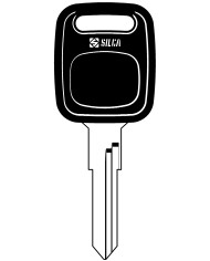 HU49BP CHIAVE AUTO TESTA PLASTICA