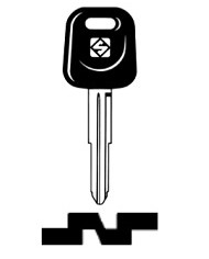 HYN4P CHIAVI AUTO TESTA PLASTICA