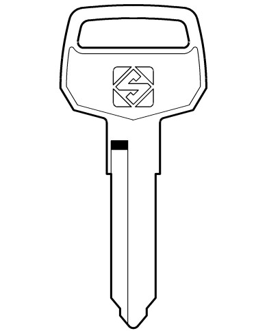 KW8R CHIAVE AUTO TESTA FERRO