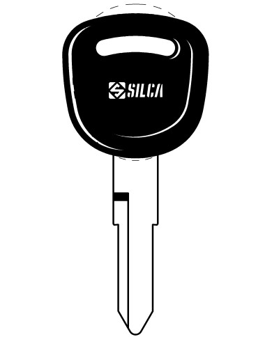 KYM1RP CHIAVE AUTO TESTA PLASTICA