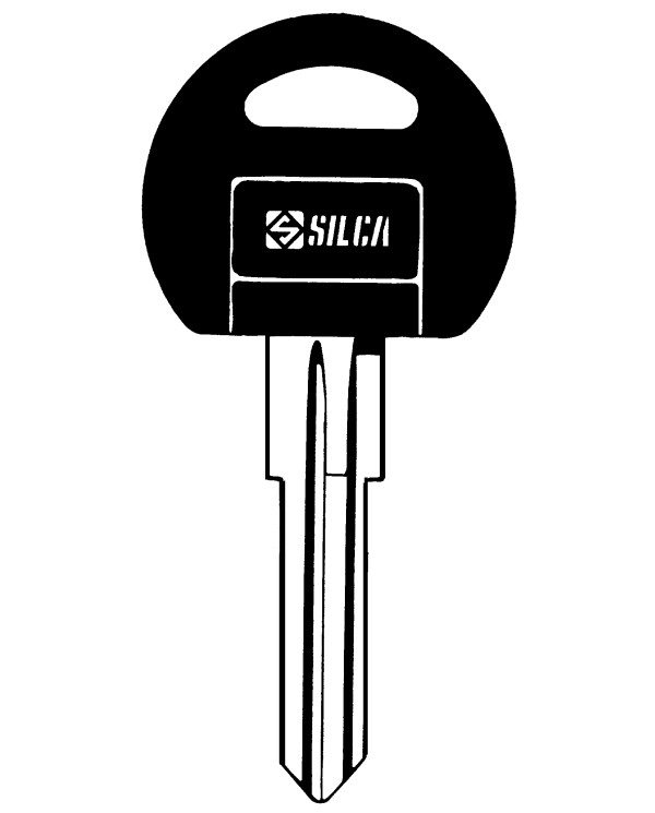 NE38AP CHIAVE AUTO TESTA PLASTICA