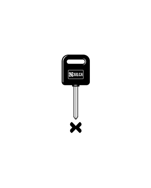 NE70P CHIAVE AUTO TESTA PLASTICA