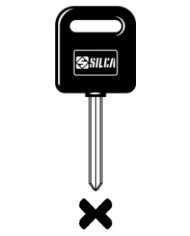 NE70P CHIAVE AUTO TESTA PLASTICA