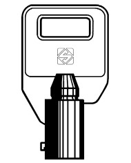 PC15T CHIAVE CILINDRO TUBOLARE