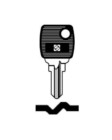 PJ2P CHIAVE AUTO TESTA PLASTICA