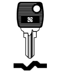 PJ2P CHIAVE AUTO TESTA PLASTICA