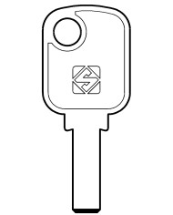 SCU1 CHIAVE CILINDRO PUNZONATA