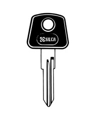 SIP14P CHIAVI AUTO TESTA PLASTICA