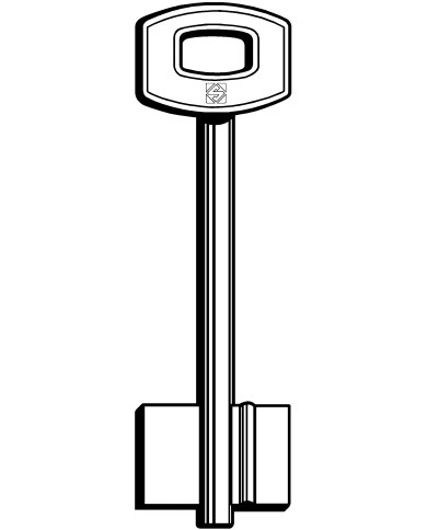 SM CHIAVE SICUREZZA DOPPIA MAPPA GRANDE