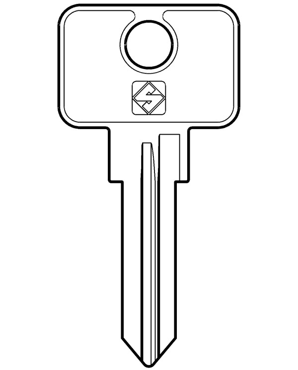 SSA4R CHIAVE AUTO TESTA FERRO