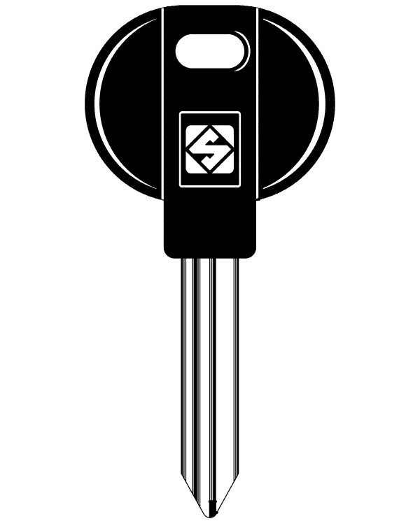 SX9AP CHIAVE AUTO TESTA PLASTICA