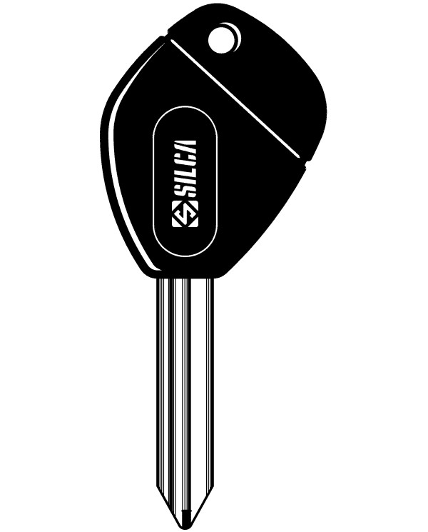 SX9CP CHIAVE AUTO TESTA PLASTICA