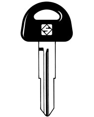 SZ11RP CHIAVE AUTO TESTA PLASTICA