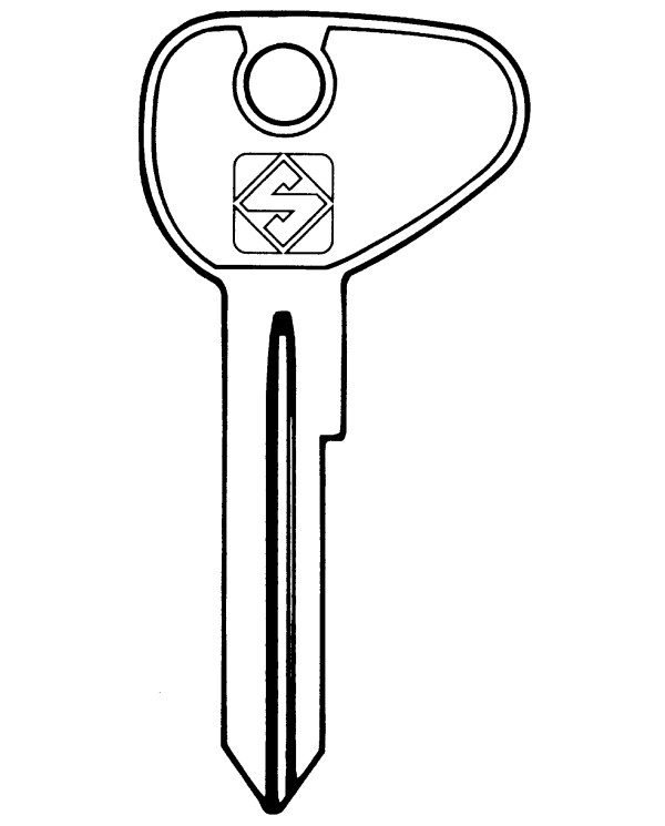 VO10 CHIAVE AUTO TESTA FERRO