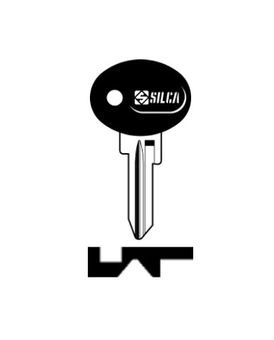 WO1RP CHIAVI AUTO TESTA PLASTICA