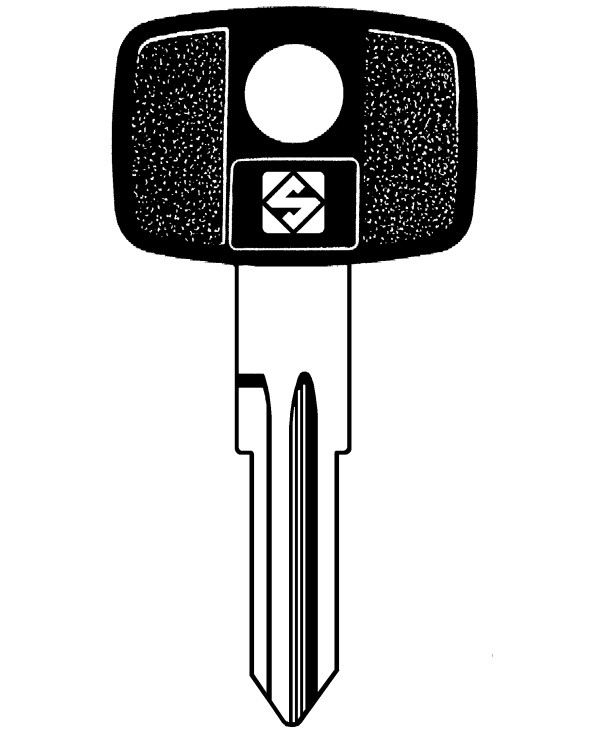 YM28P CHIAVE AUTO TESTA PLASTICA