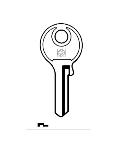 YT9R CHIAVE CILINDRO