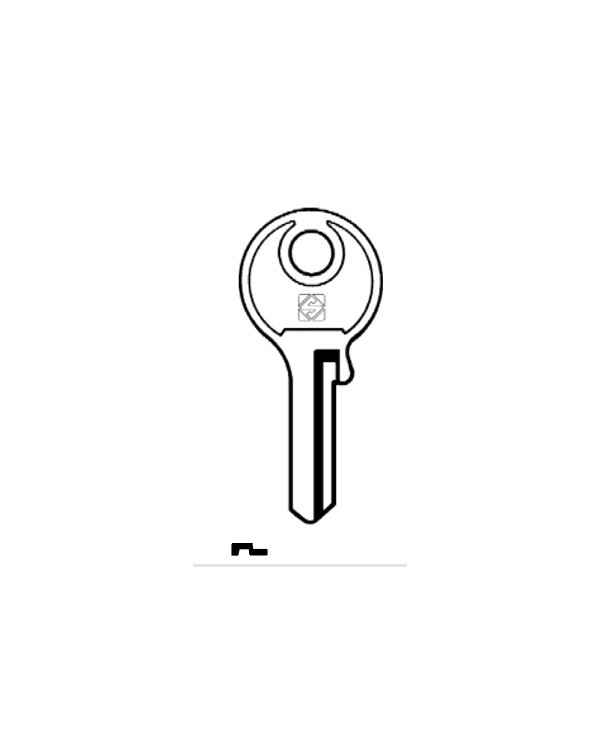 YT9R CHIAVE CILINDRO