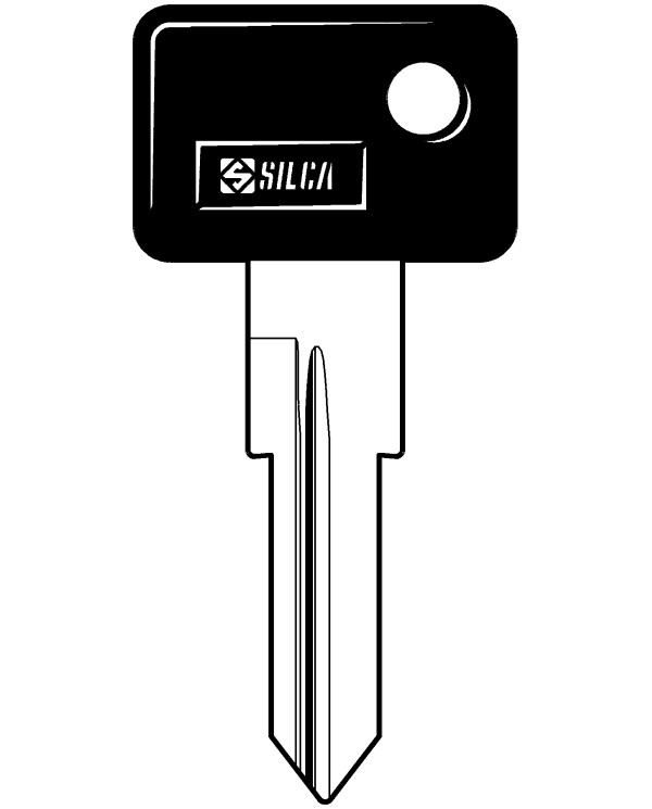 ZD16RP CHIAVE AUTO TESTA PLASTICA
