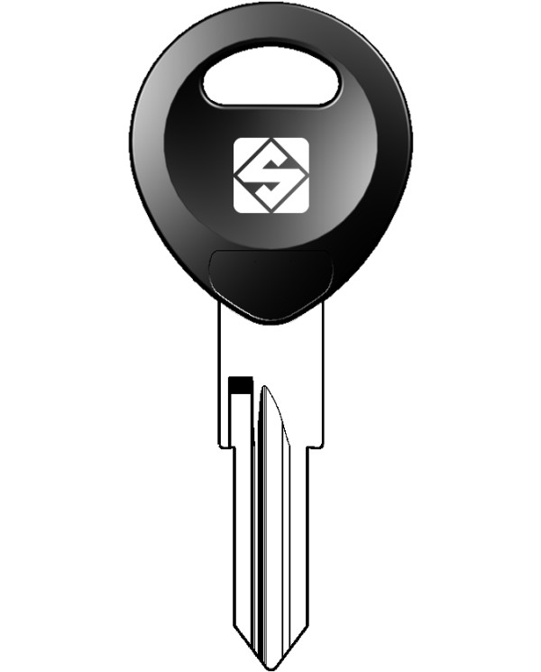 ZD24RDP CHIAVE AUTO TESTA PLASTICA