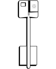 5YA6 CHIAVE SICUREZZA DOPPIA MAPPA
