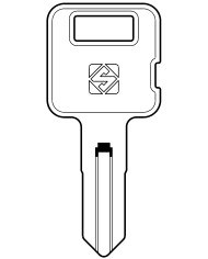 CTR1R CHIAVE AUTO TESTA FERRO