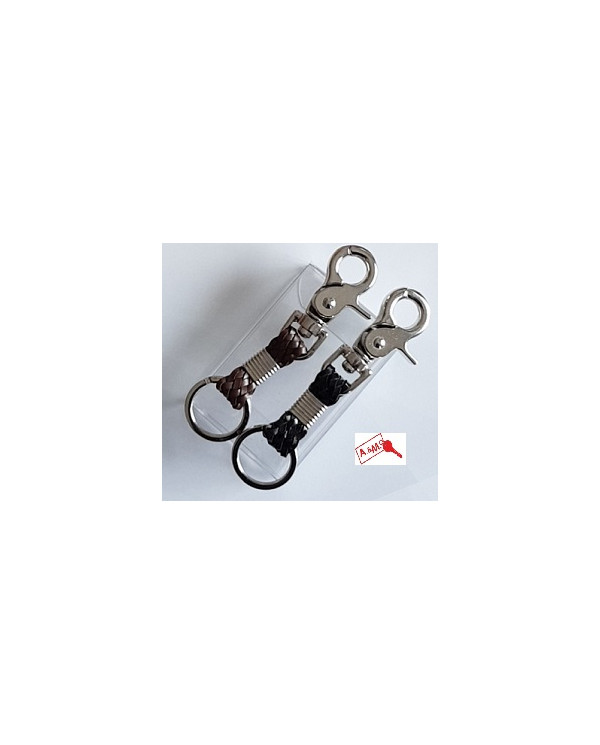 MOSCHETTONE DOPPIA TRECCIA CNF 2 PZ ART 6202